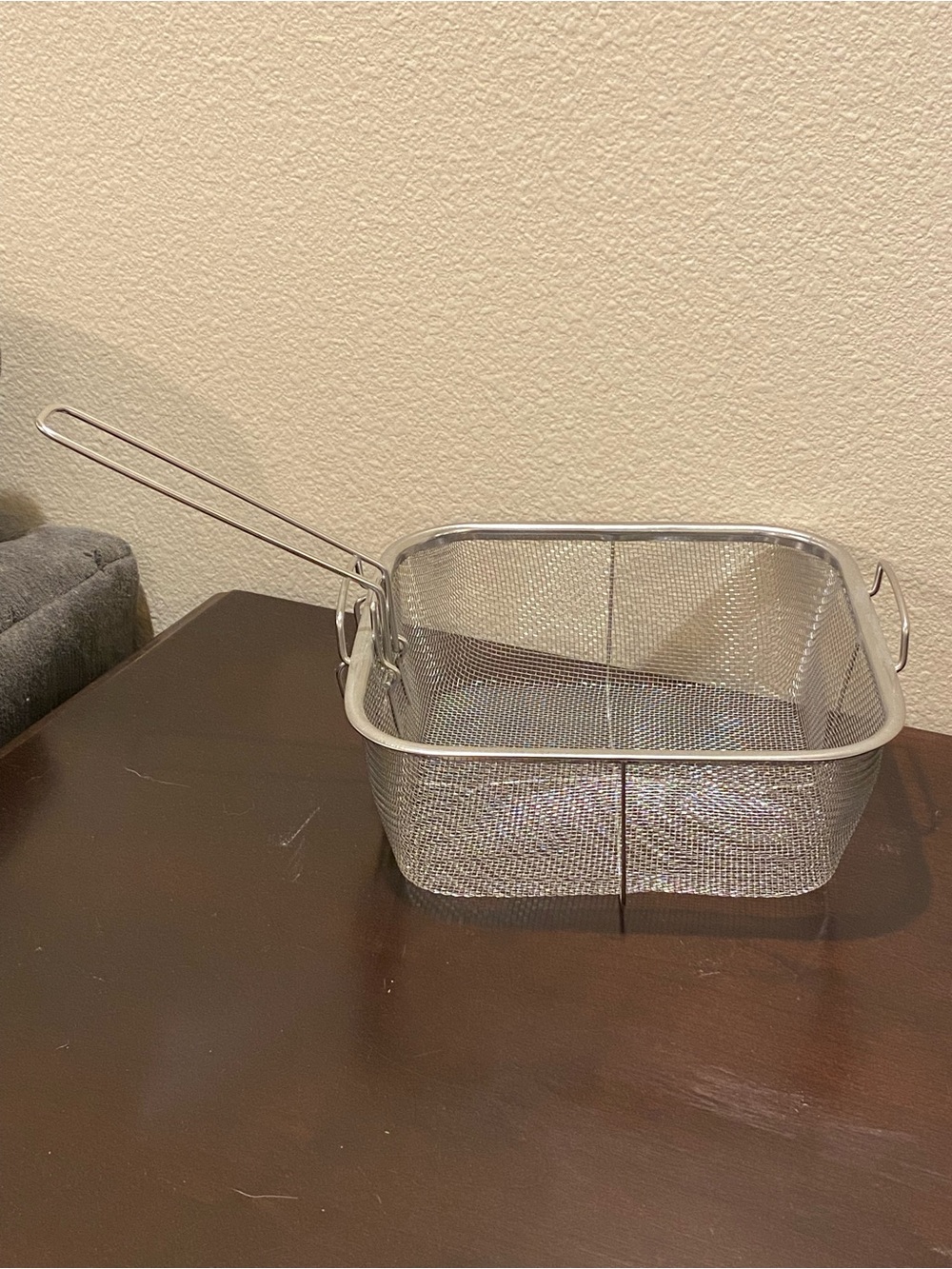 Copper Chef 9”x9” Stainless Steel Square Fry Basket with Removable Handle NEW
